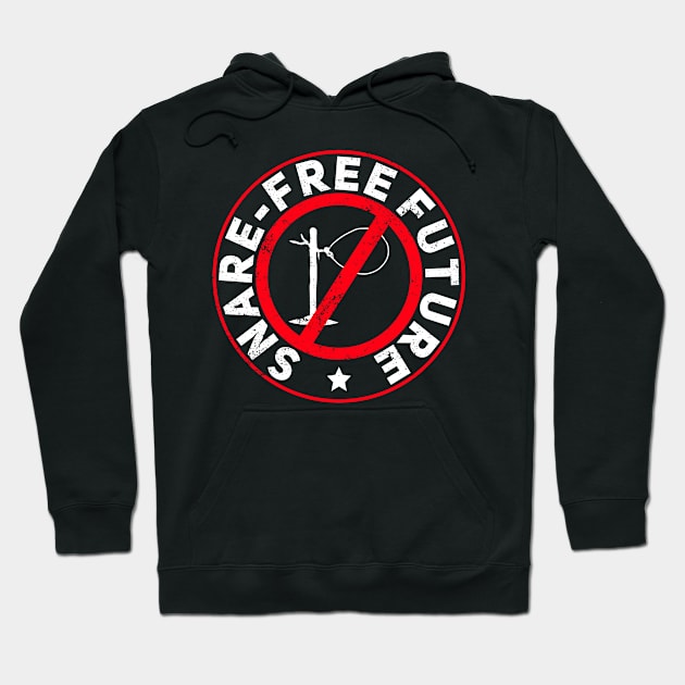 Snare-Free Future - Against Animal Trapping Animal Rights Activist Hoodie by Anassein.os